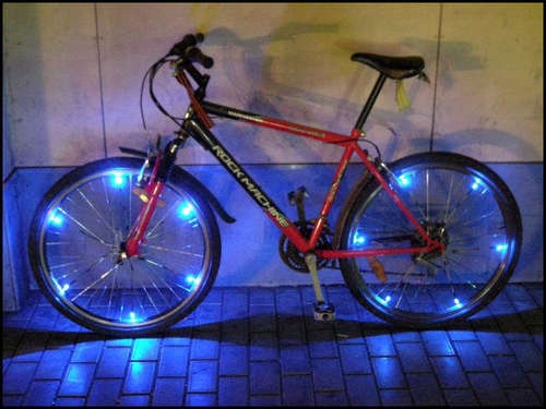 Подсветка на велосипед своими руками