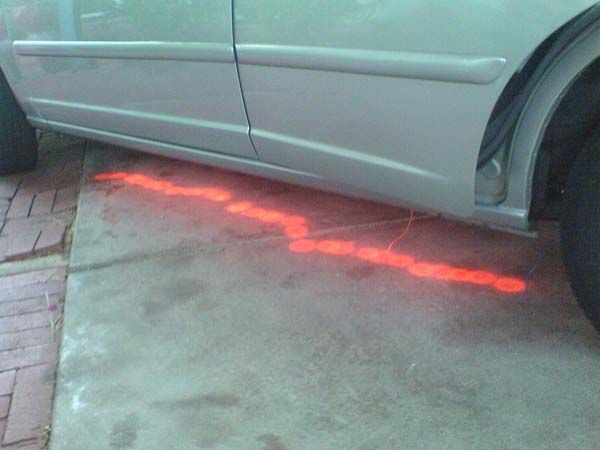 Как сделать подсветку автомобиля?